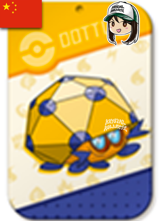 Dottler - Pokemon Official Damage Counter Storage Tin - Mainland China Exclusive