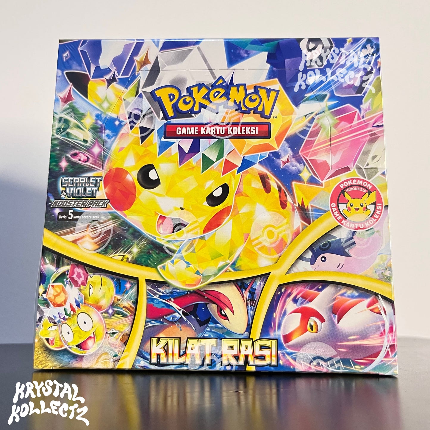 Indonesian - Stellar Lightning Strike | sv8s I - Pokemon Booster Box - Kilat Rasi (Surging Sparks)