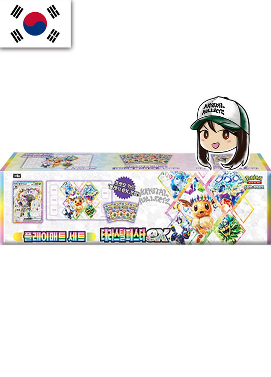 Terastal Festival ex - Umbreon Promo Scarlet & Violet Playmat Set - Korean