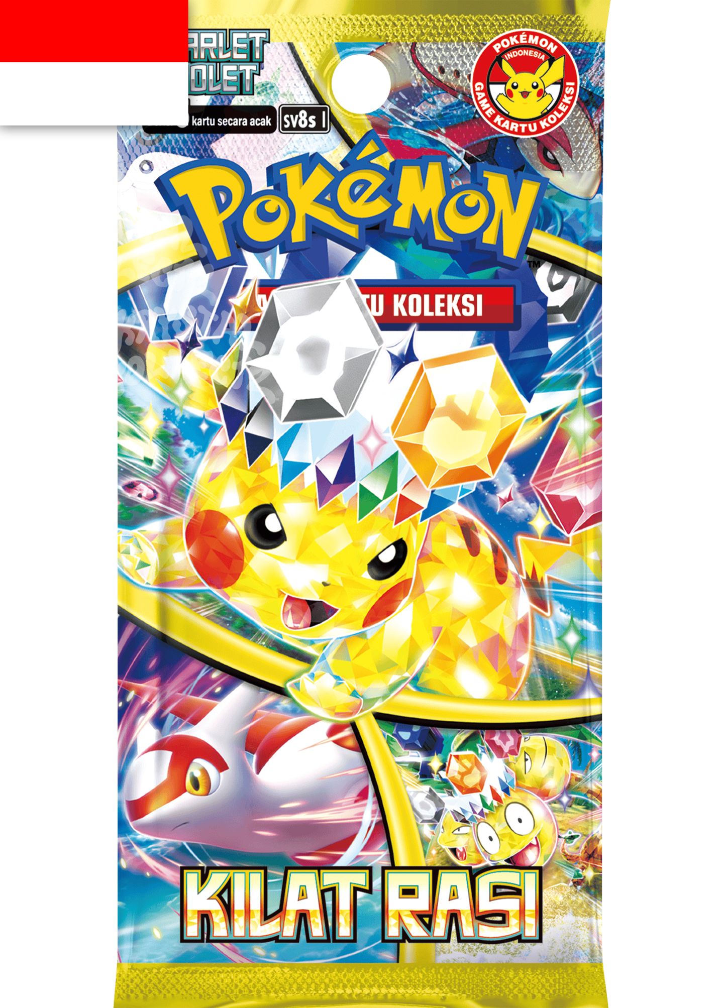 Indonesian - Stellar Lightning Strike | sv8s I - Pokemon Booster Box - Kilat Rasi (Surging Sparks)