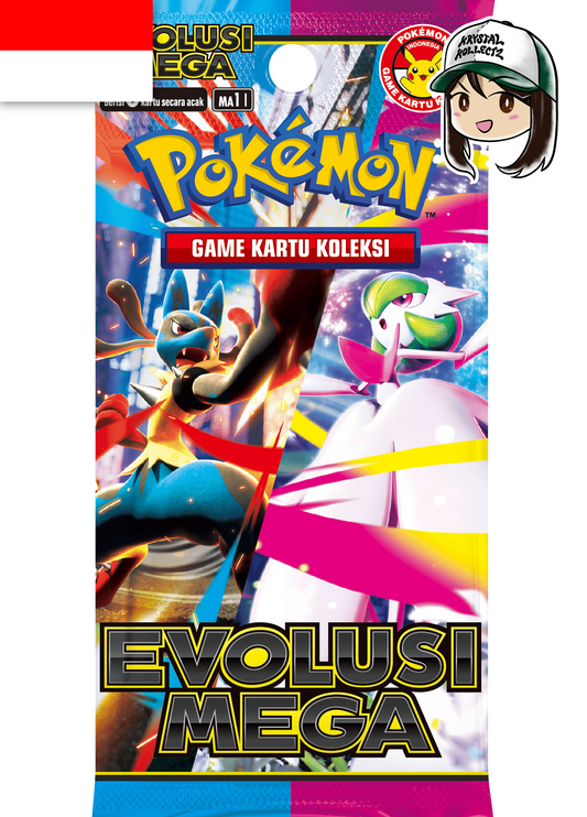 Indonesian - Mega Evolution | MA1 I - Pokemon Booster Box