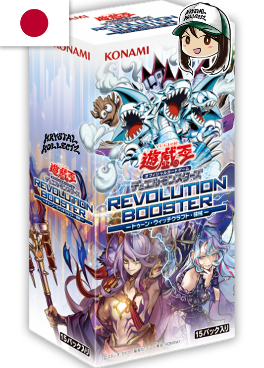 Japanese | Yu-Gi-Oh! Revolution Toon / Witchcrafter / Unchained Booster Box - RV01-JP