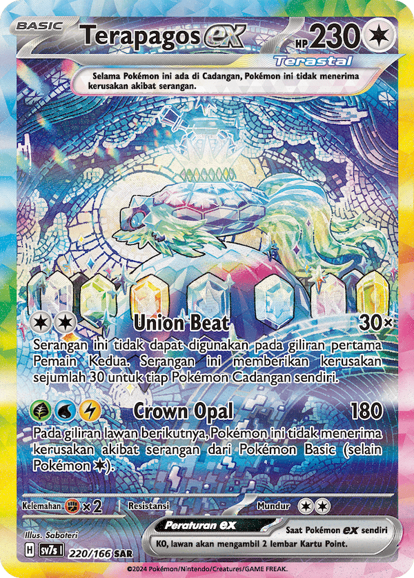 Indonesian - Stellar Guidance | sv7s I - Pokemon Booster Box (Stellar Crown)
