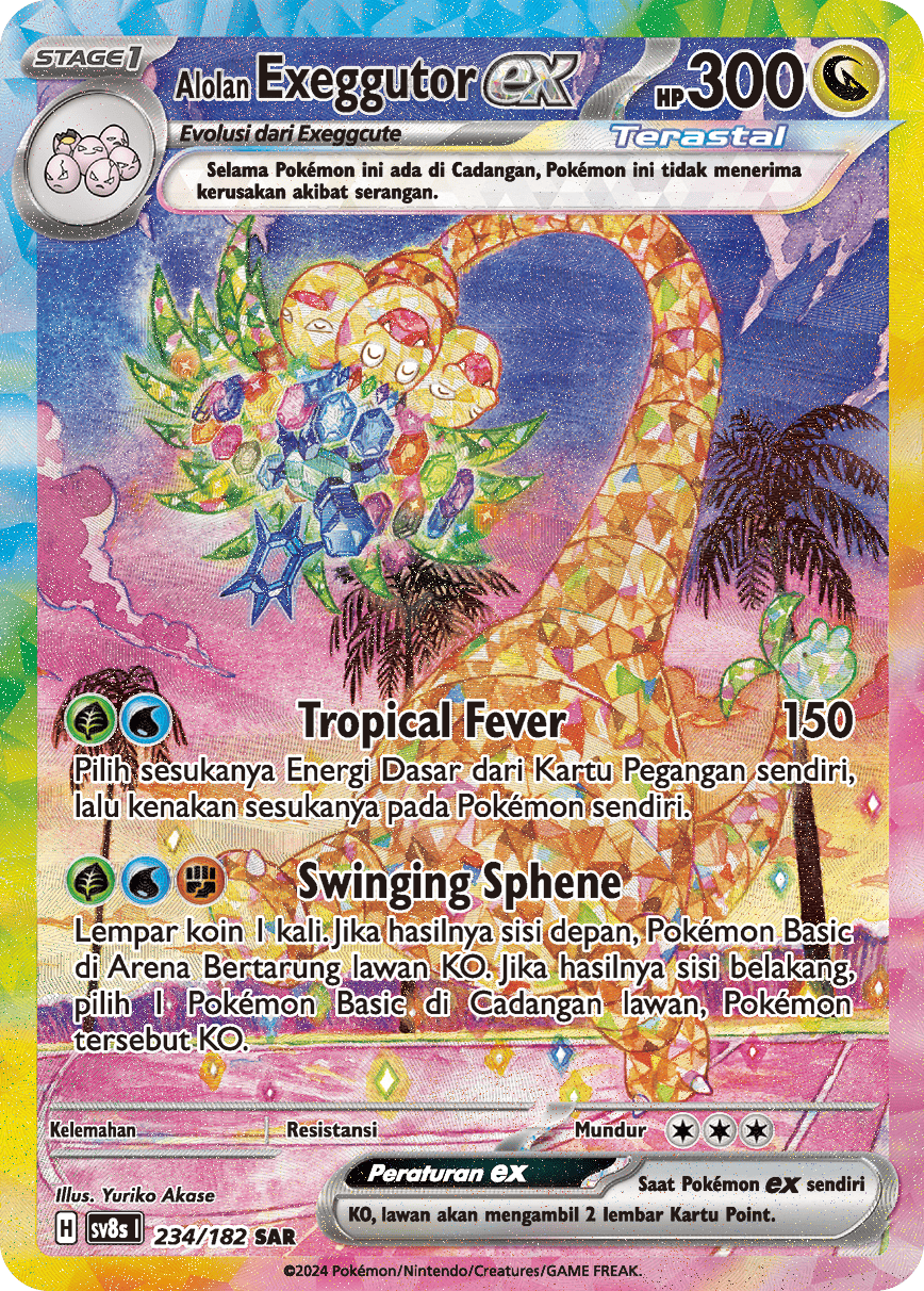 Indonesian - Stellar Lightning Strike | sv8s I - Pokemon Booster Box - Kilat Rasi (Surging Sparks)